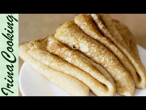 How to cook thin and thick whey pancakes