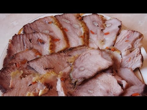 Hvordan lage kokt svinekjøtt hjemme - 4 oppskrifter
