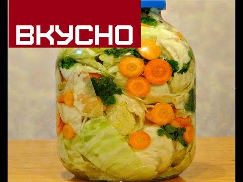 How to salt, ferment and pickle cabbage in jars for the winter