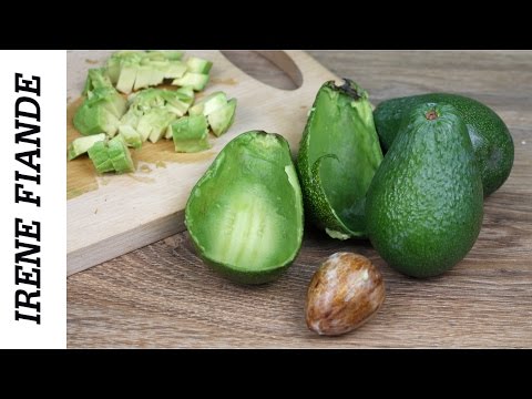 How to peel pineapple, coconut, avocado and mango quickly and easily
