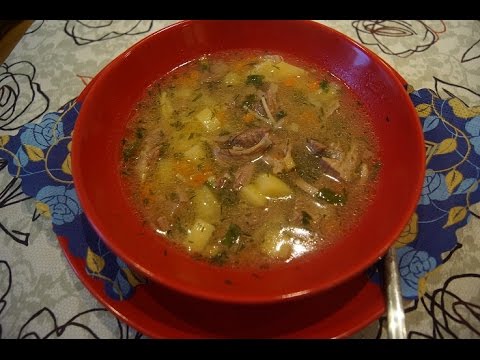 Receptes zupām: kharcho, vistas gaļa, tītars, sēnes