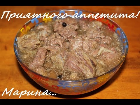 How to cook stew of pork, beef, chicken, beaver