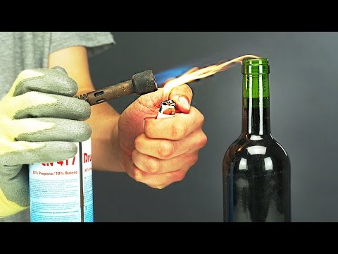 How to open a bottle of wine quickly and easily