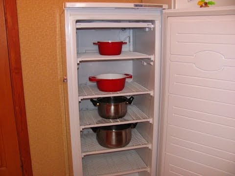 A hűtőszekrény gyors leolvasztása