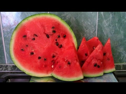 Sådan vælger du en moden vandmelon - 17 tip