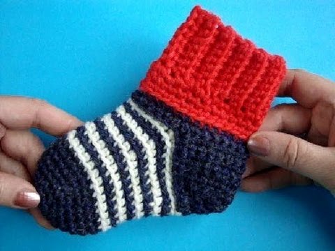 Как да плета чорапи и плетене на една кука - съвети и видео примери