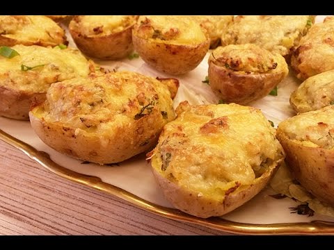 How to cook stuffed potatoes in the oven