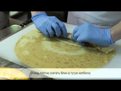 Hvordan lage pannekaker med skinke og ost