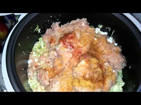 Recipes for making cabbage stuffed cabbage in a slow cooker with video