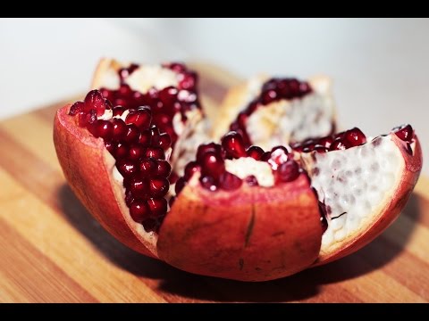Hvordan rengjøre granatepler - 3 enkle måter