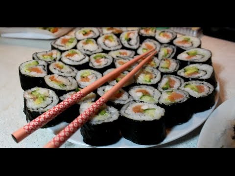 Sushi and rolls at home - step by step recipes