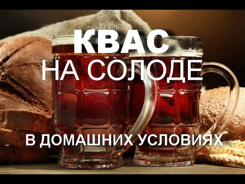 How to make kvass from malt - 7 step-by-step recipes