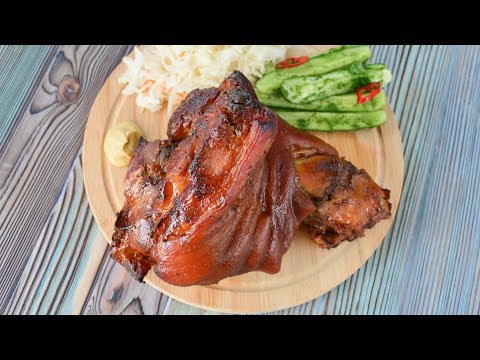 How to cook a pork knuckle in the oven