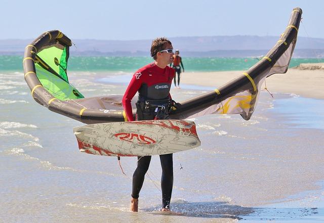 Kite surf - passe-temps extrême