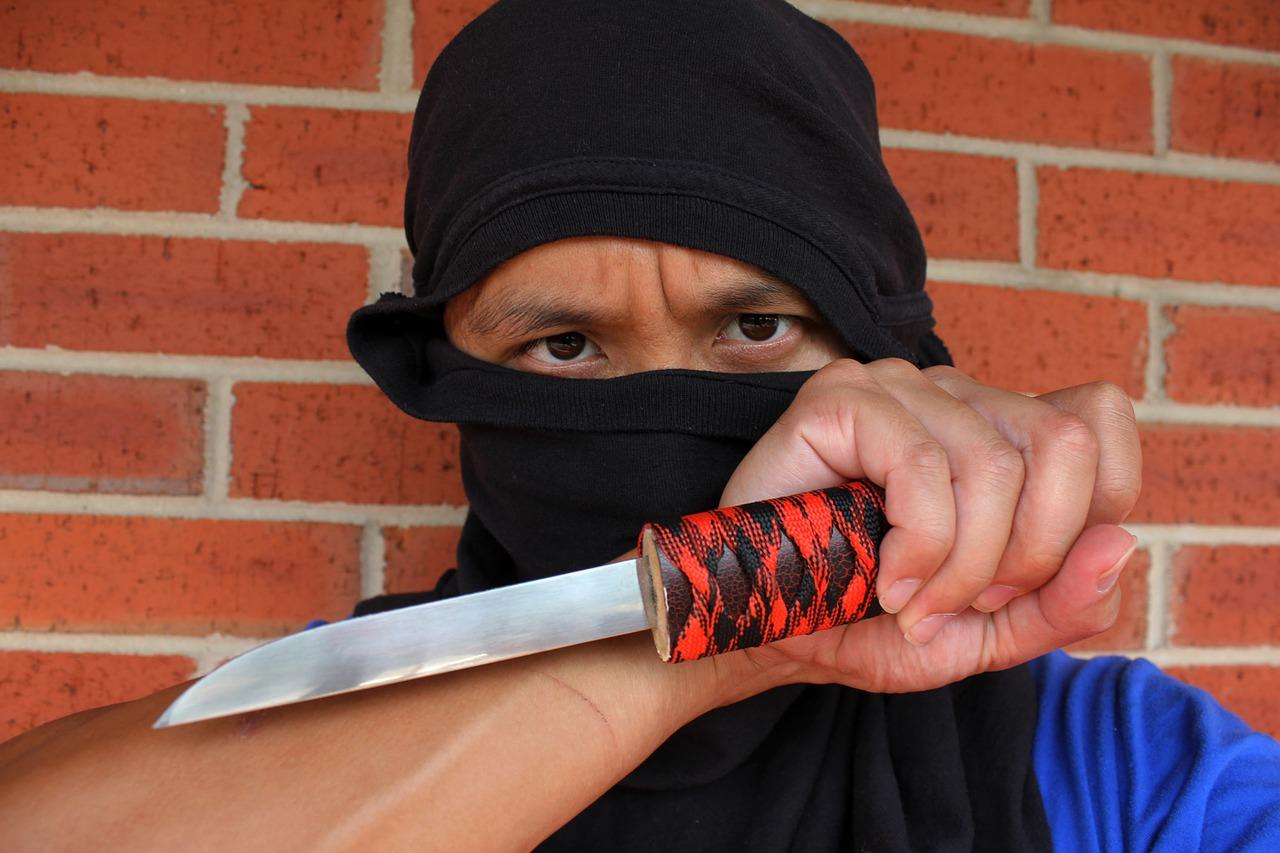 Foto af en rigtig ninja
