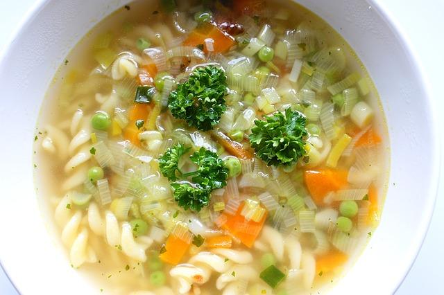Photo of pasta soup