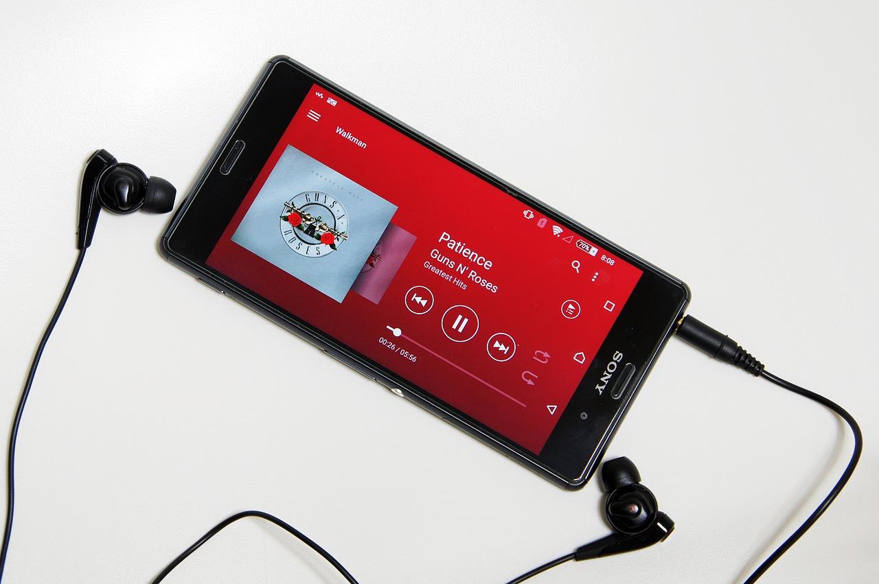 Bilde av en moderne spiller Sony Walkman