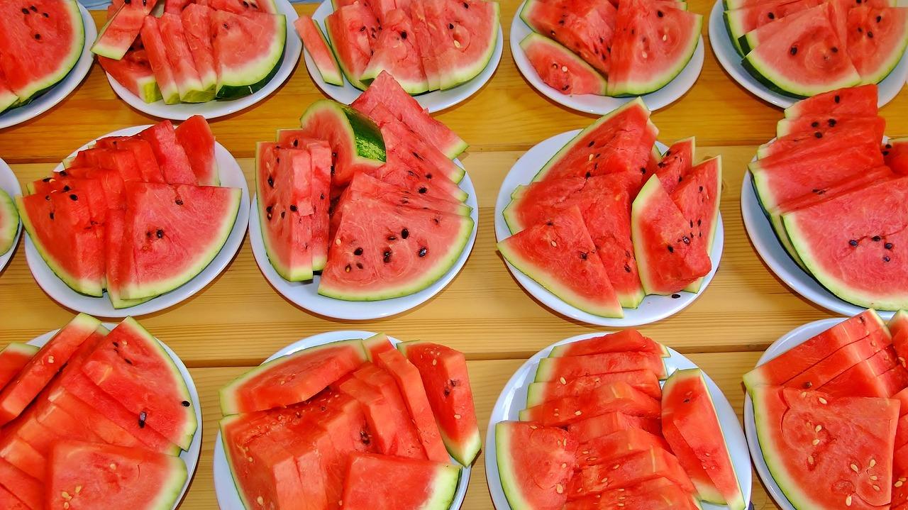 Bilde av modne vannmeloner