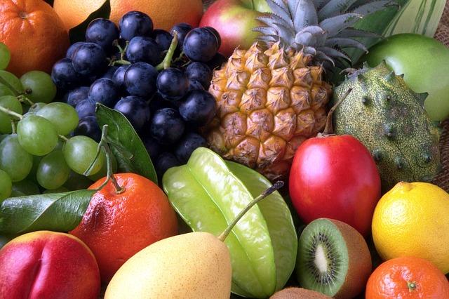 Frukt til en rå matspis