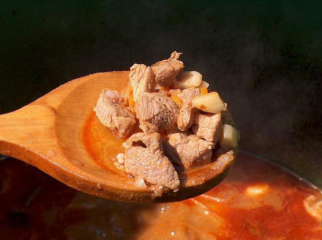 Photo of cooking goulash