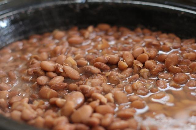 Photo of red beans for lobio