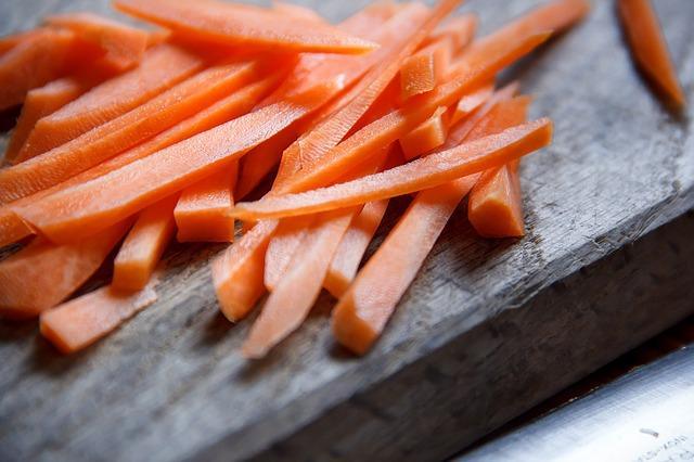 Photo carottes pour la salade