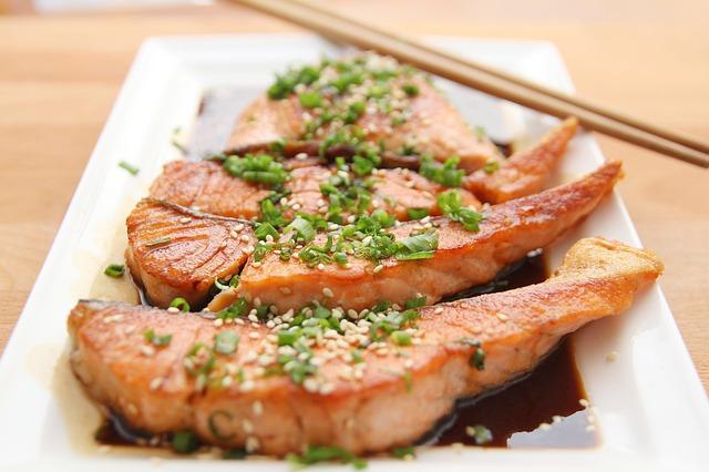 Red fish with soy sauce