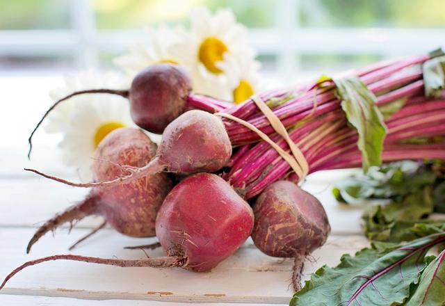 Photo of ripe beets