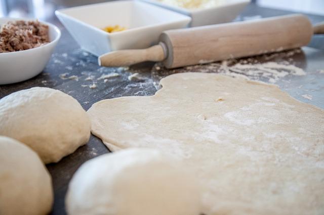 Photo of rolling dough for pasties
