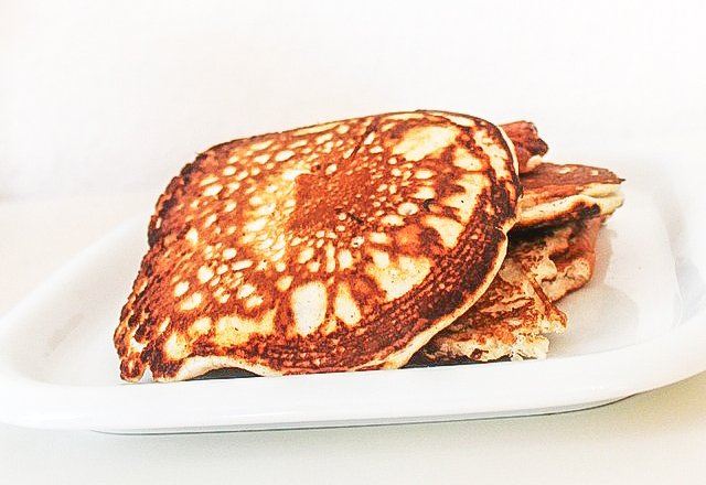 Photo of delicious pancakes